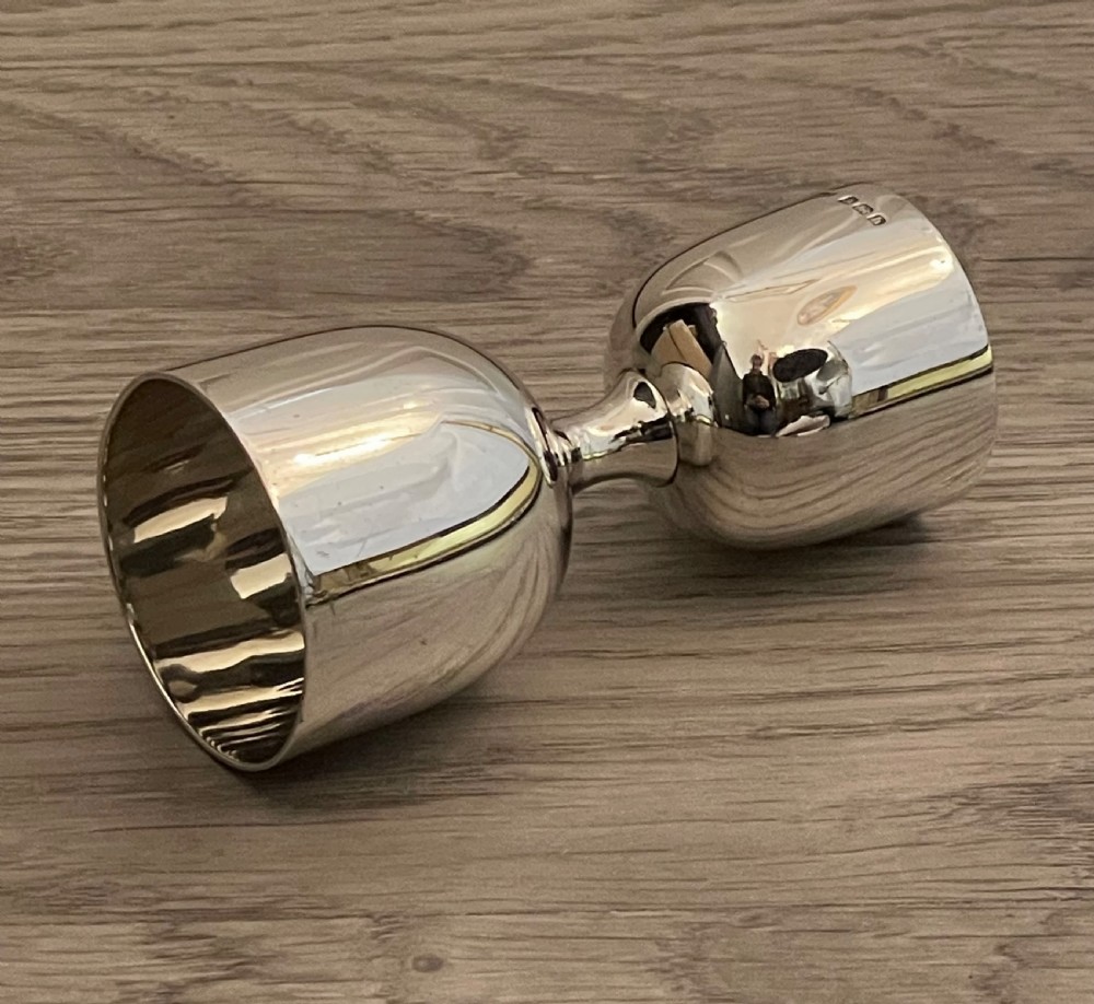 Edwardian Silver Double Spirit Tot Measure View III