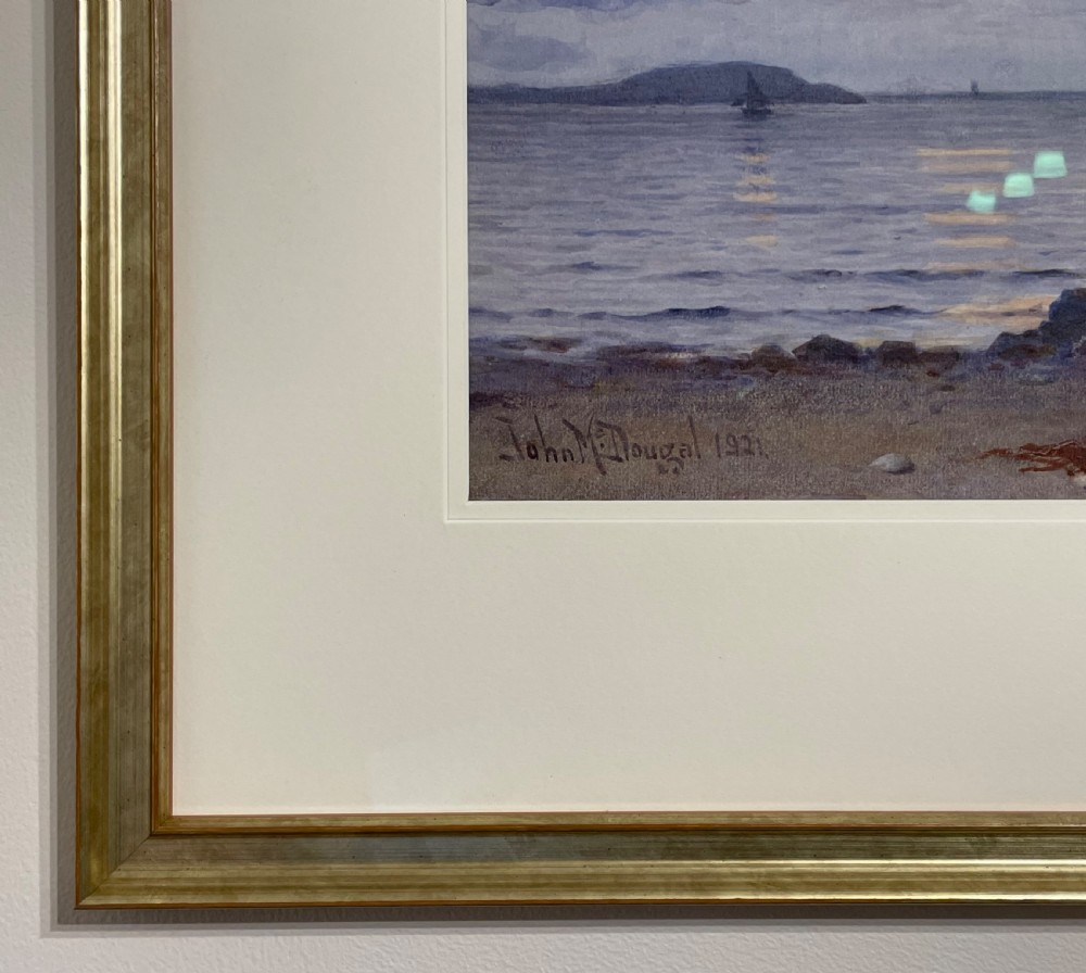 Watercolour Anglesey by John McDougal (1851-1945) View IV