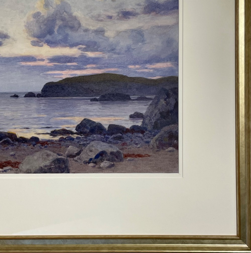Watercolour Anglesey by John McDougal (1851-1945) View V