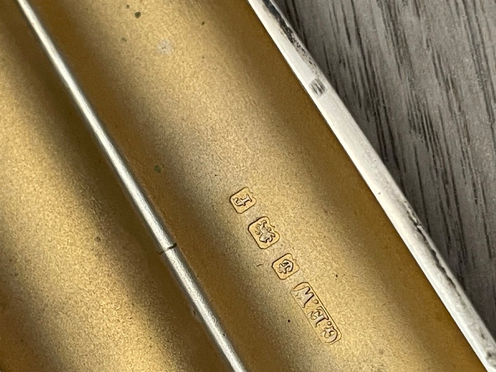 Edwardian Solid Silver Cigar Case, 1905 View IV