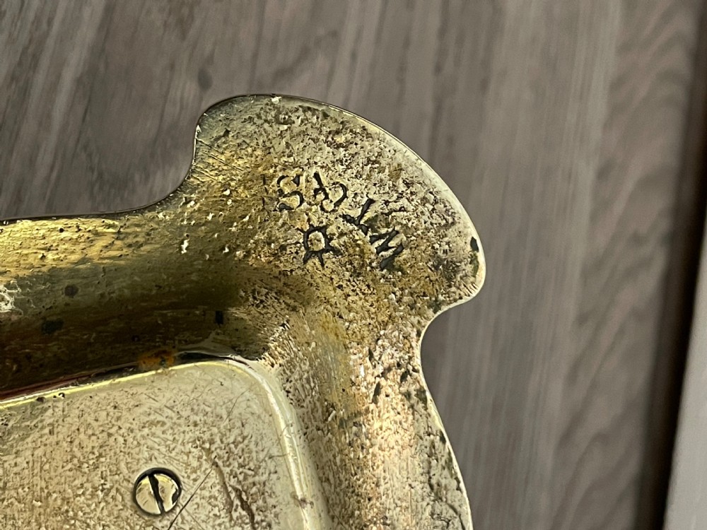 Art Nouveau Brass Inkwell and Stand by William Tonks View IV