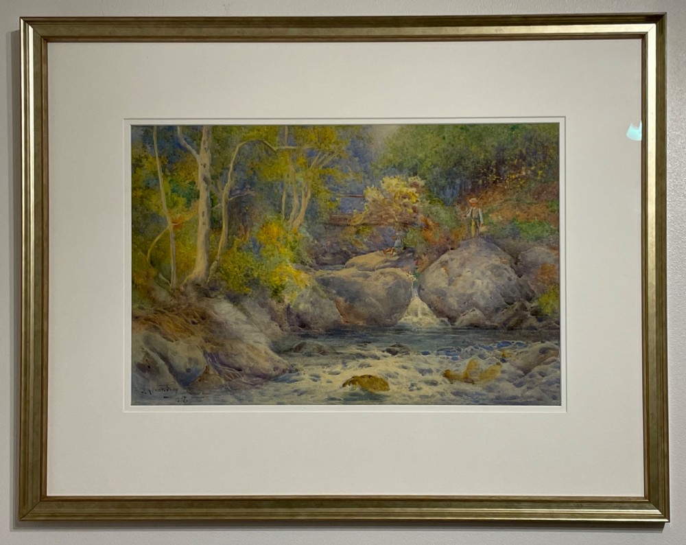 Isle of Man Landscape Watercolour by John Lynas Gray