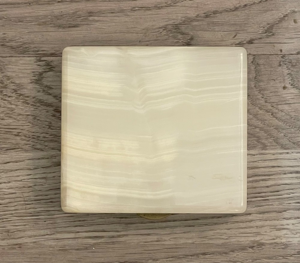 Art Deco Onyx Cigarette Box By Henry Griffiths View IV