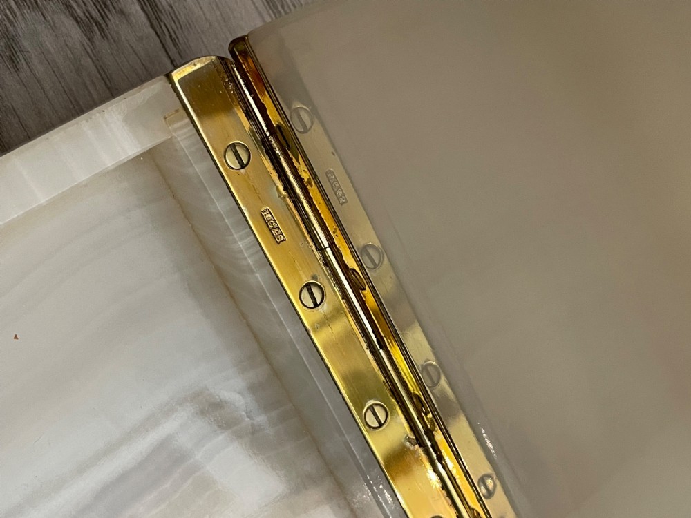 Art Deco Onyx Cigarette Box By Henry Griffiths View VI