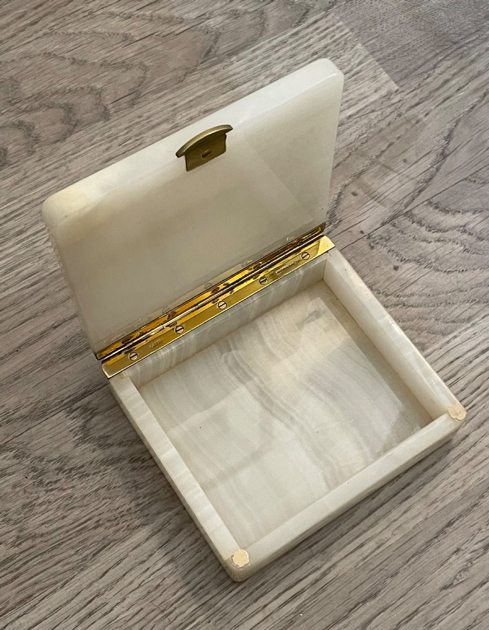 Art Deco Onyx Cigarette Box By Henry Griffiths View VII