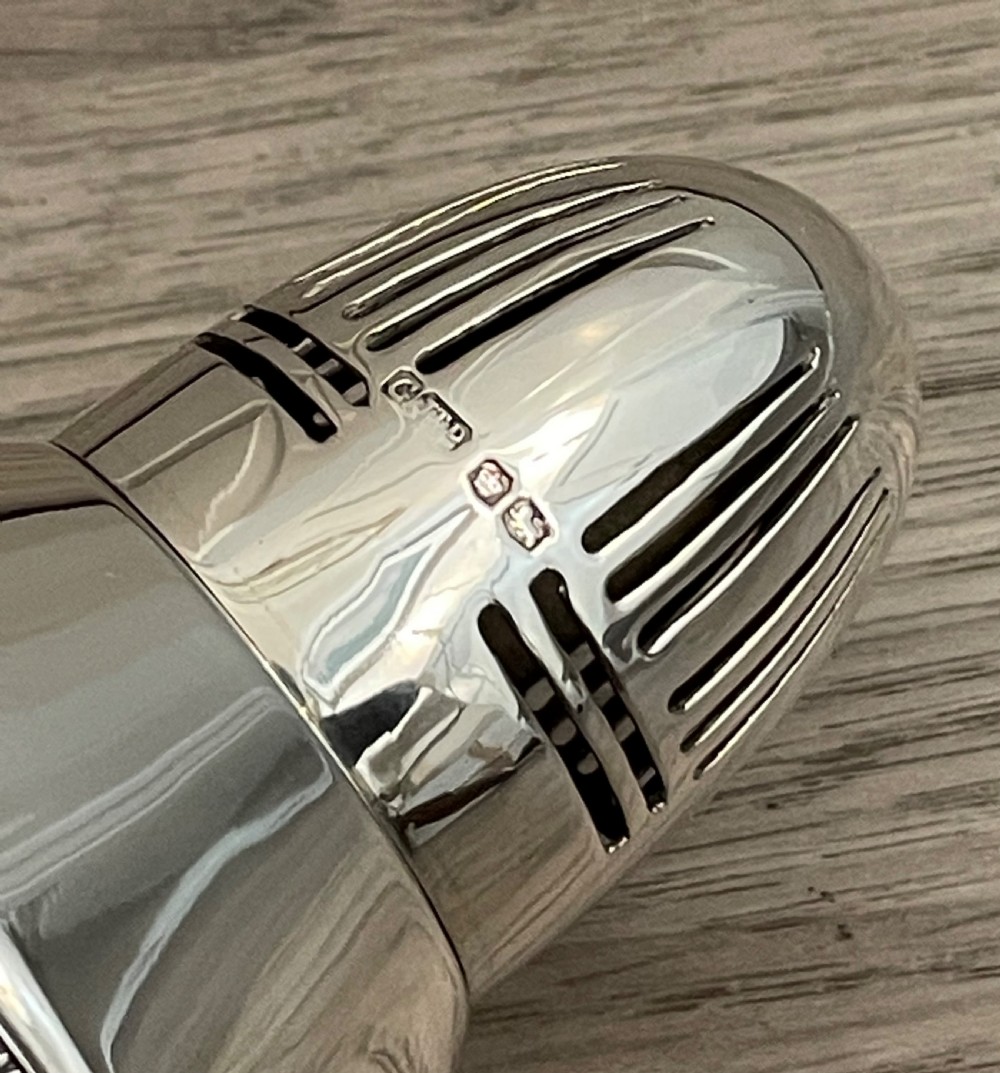 Superb Quality Art Deco Silver Sugar Caster, 1940 View V