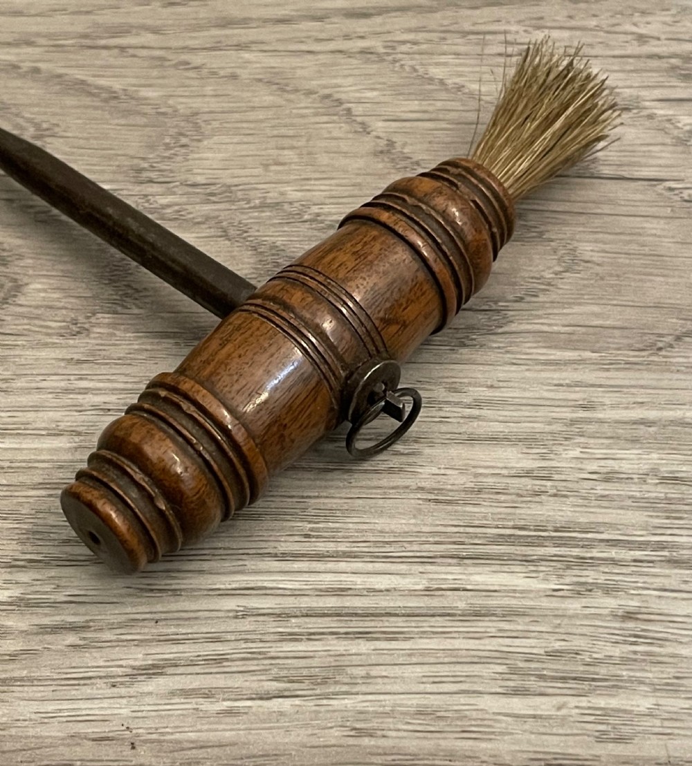 19th Century Rosewood and Steel Corkscrew View II
