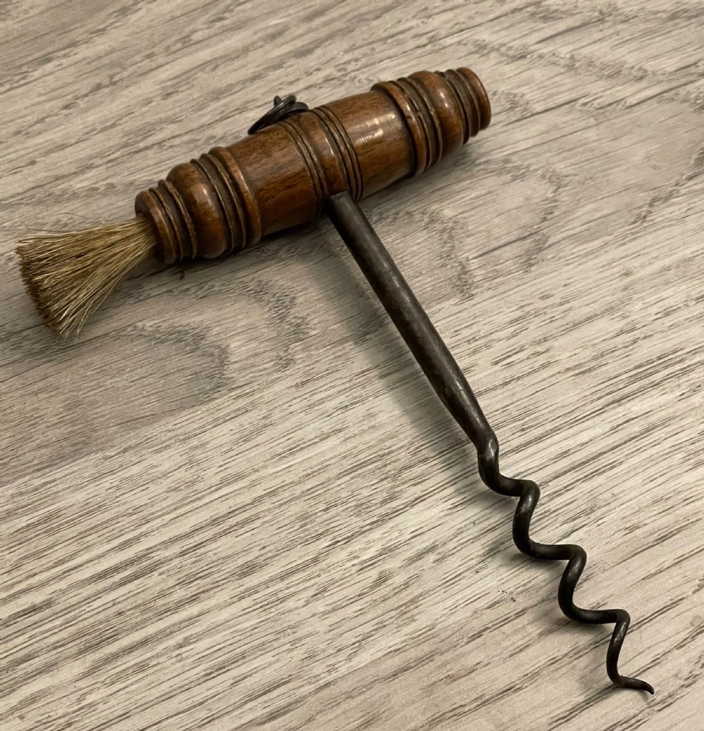 19th Century Rosewood and Steel Corkscrew View III