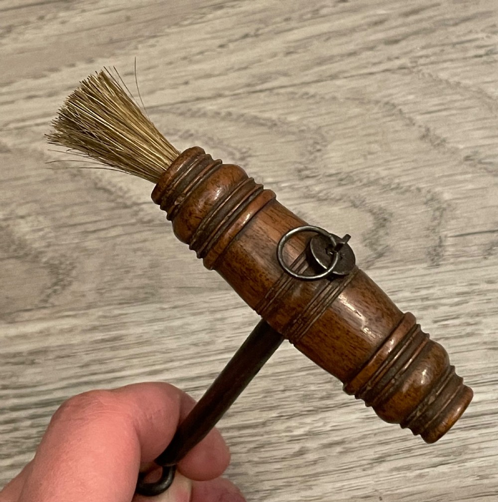 19th Century Rosewood and Steel Corkscrew View IV