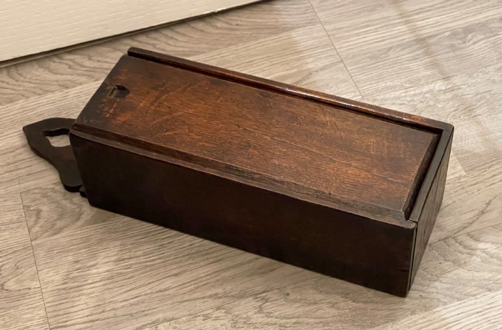 18th Century Oak Candle Box View VI