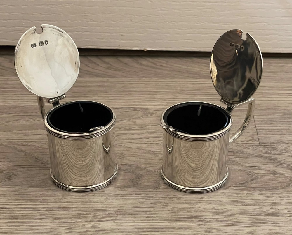 Good Pair of Georgian Style Mustard Pots View V