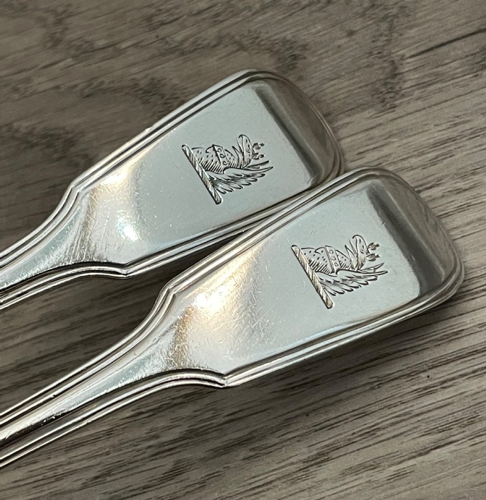 Pair of George III Silver Sauce Ladles View III