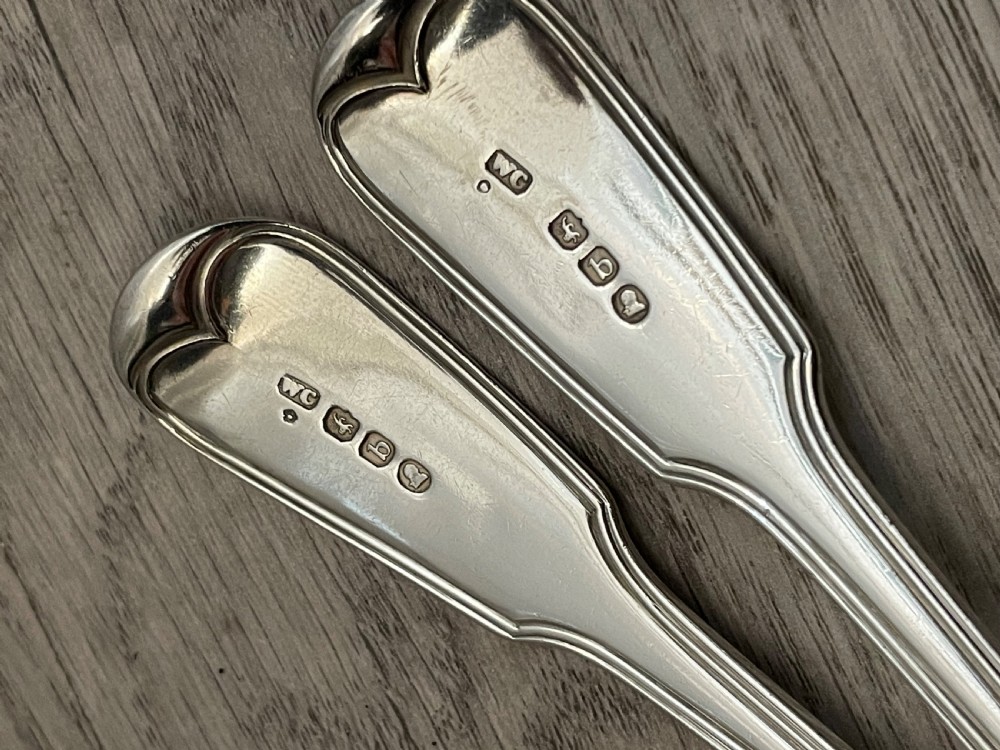 Pair of George III Silver Sauce Ladles View V
