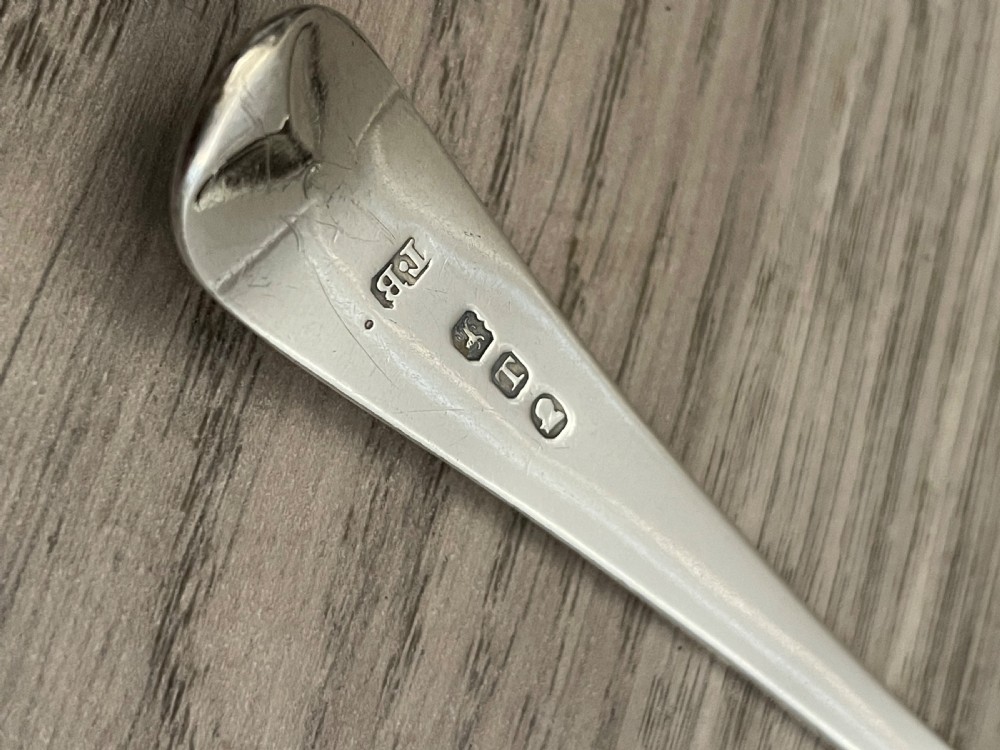 Pair of George III Silver Sauce Ladles, 1814 View III