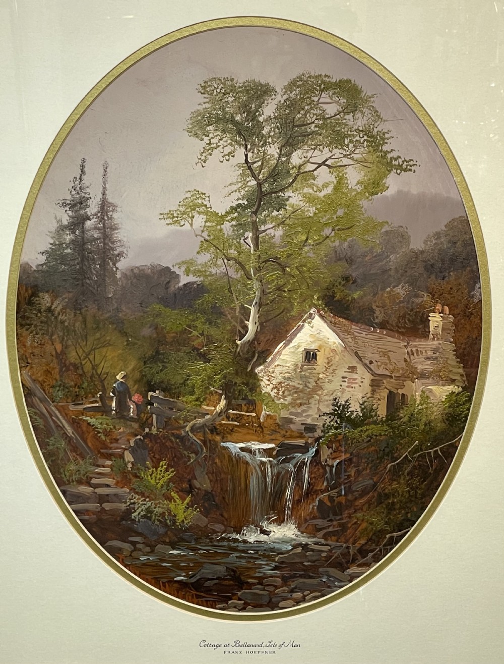Victorian Landscape Oil Painting of the Isle of Man by Franz Hoepfner View IV