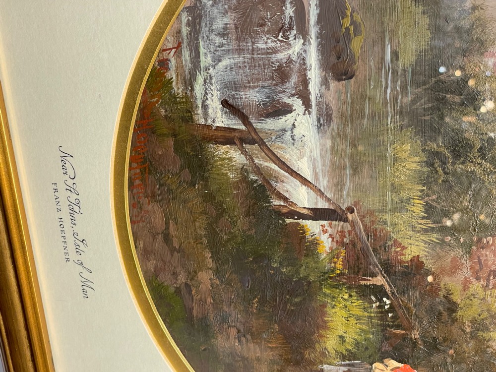 Victorian Landscape Oil Painting of the Isle of Man by Franz Hoepfner View IV