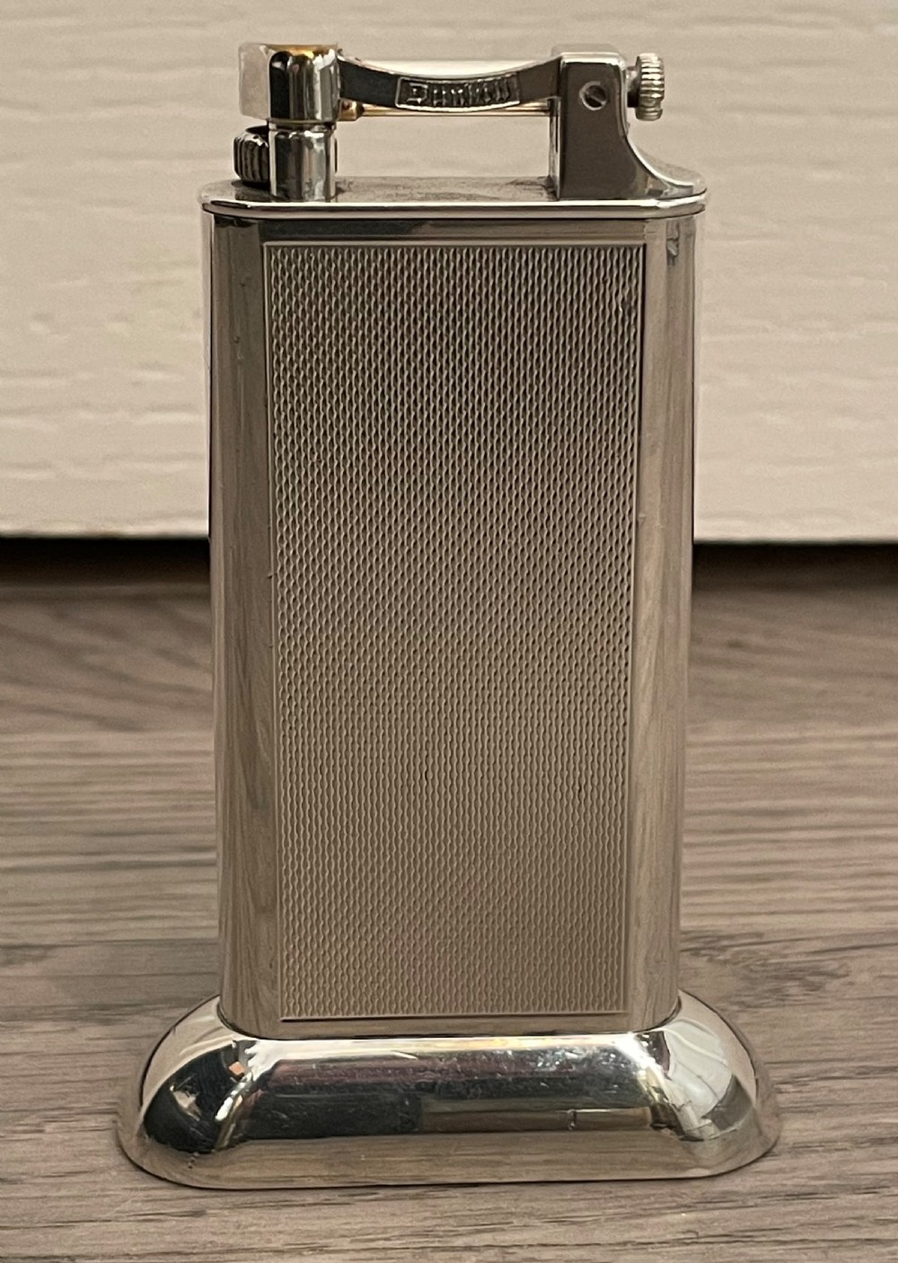 Vintage Dunhill Silver Plated Table Lighter