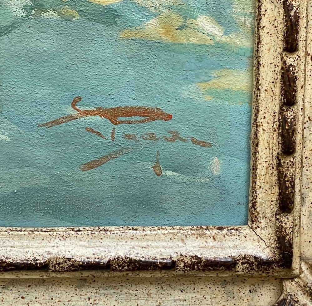 Large Painting of Venice by Luigi Pagan View III