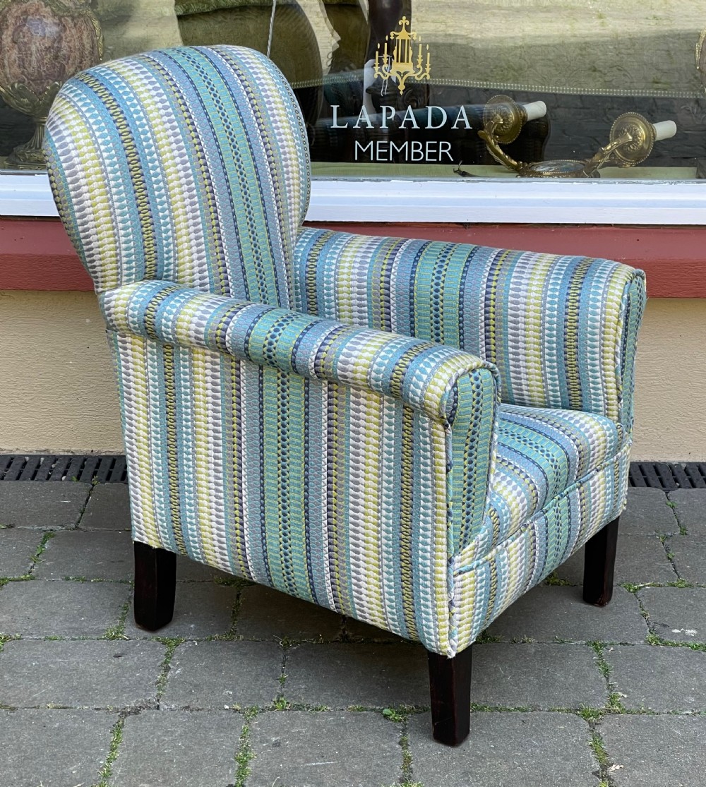Edwardian Upholstered Childs Armchair