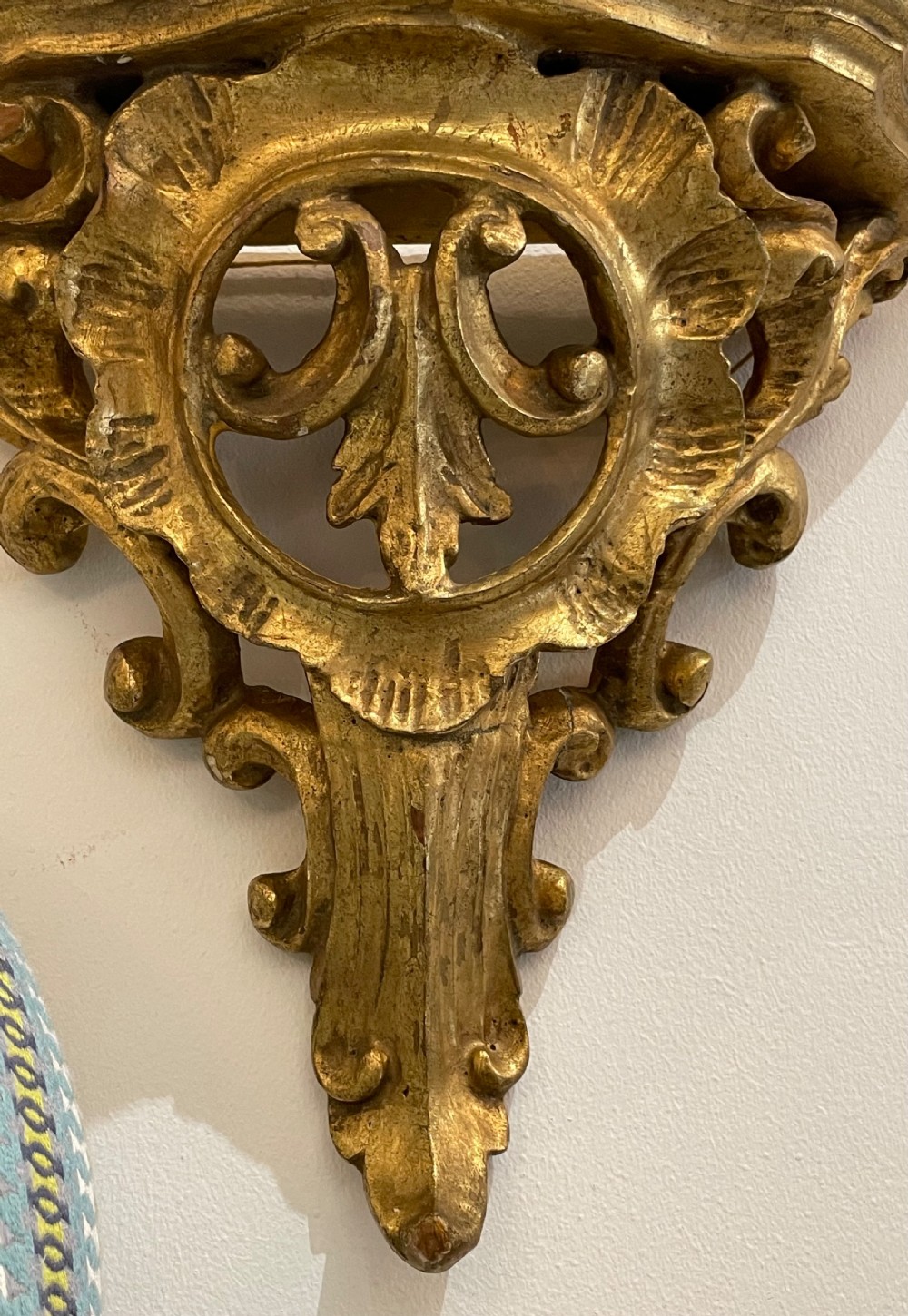 Good Florentine Giltwood Wall Bracket  View IV