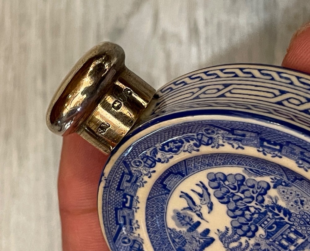 Victorian Silver Scent Perfume Bottle by Sampson Mordan View III