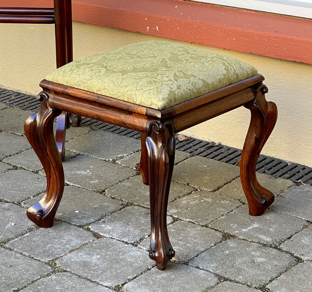 Victorian Rosewood Stool View II