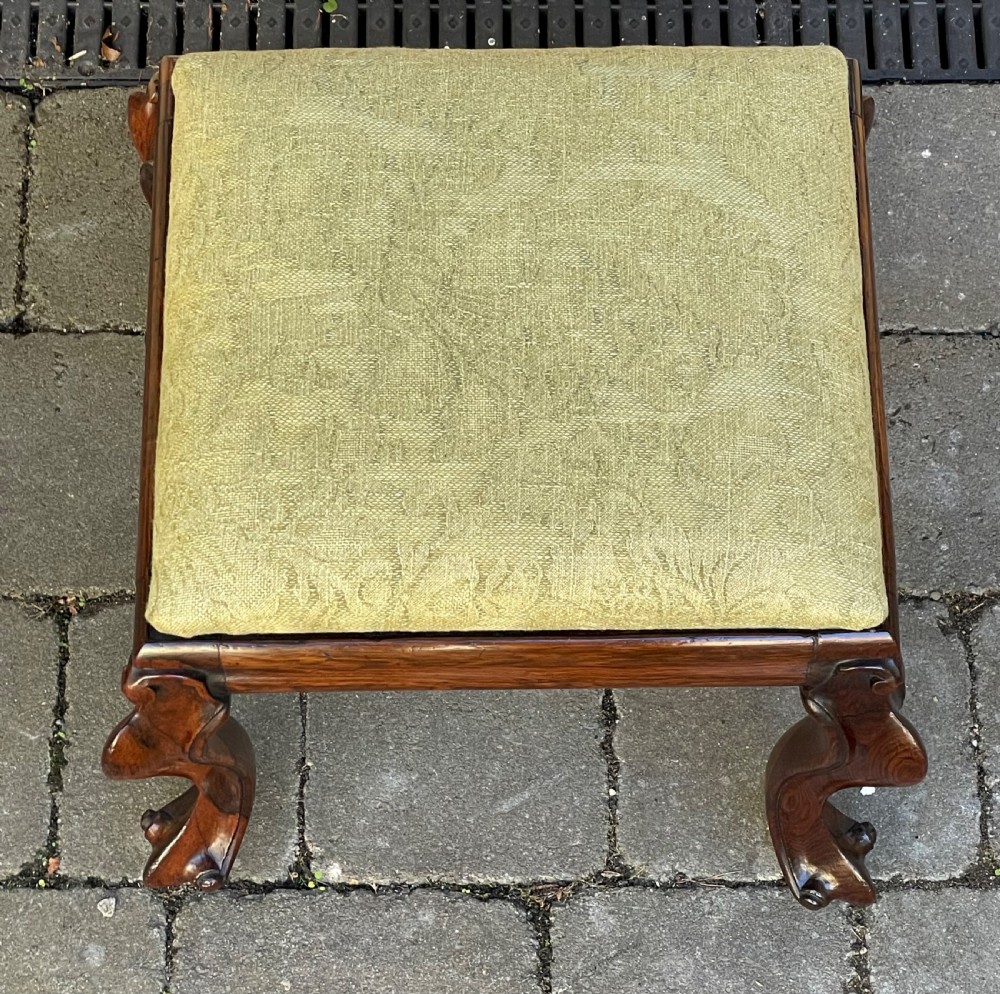 Victorian Rosewood Stool View IV