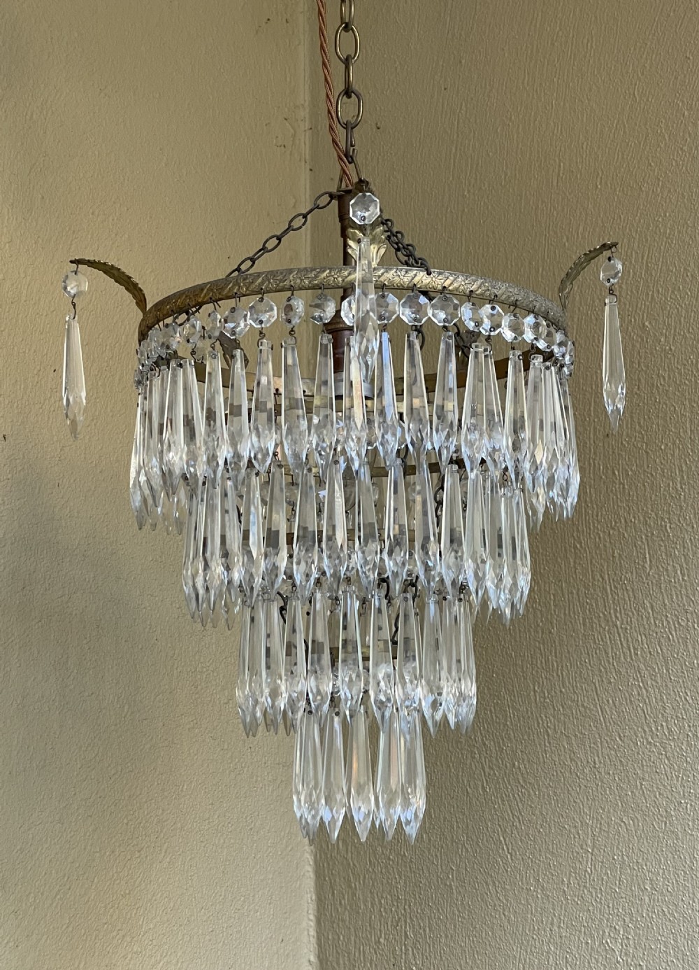 Quality Four Tier Waterfall Chandelier View VI