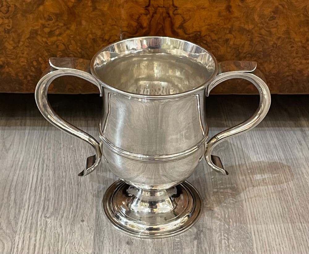 George III Twin Handle Silver Cup, London 1785