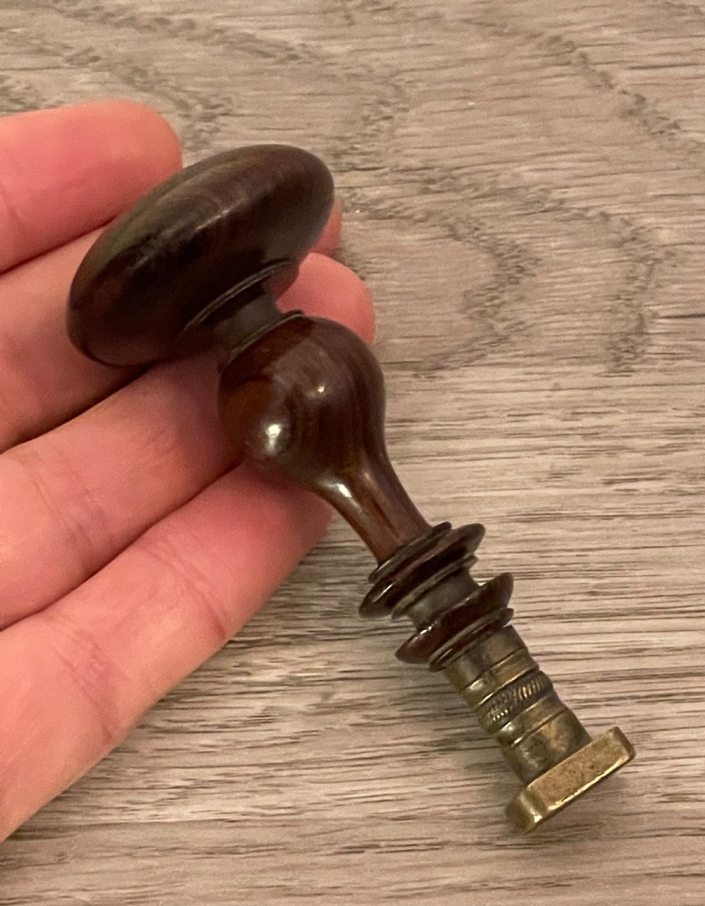 Regency Rosewood Desk Wax Seal View V
