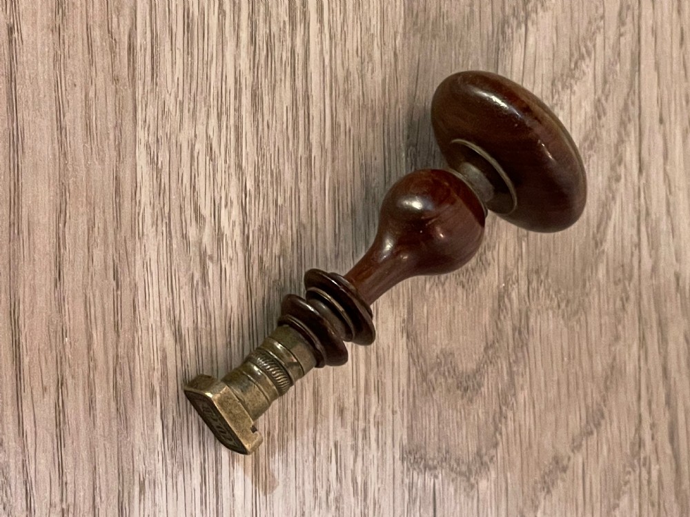 Regency Rosewood Desk Wax Seal View VII
