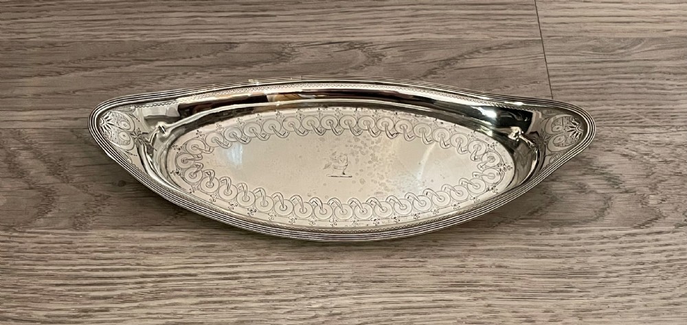 George III Silver Snuffer Tray, 1796