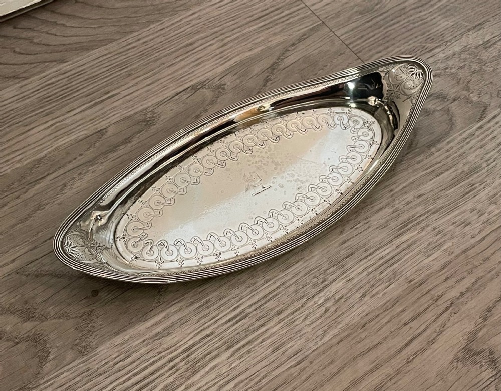 George III Silver Snuffer Tray, 1796 View II