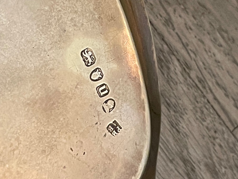 George III Silver Snuffer Tray, 1796 View IV