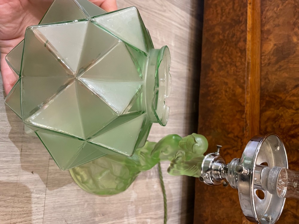 Art Deco Walthe and Sohne Table Lamp View III