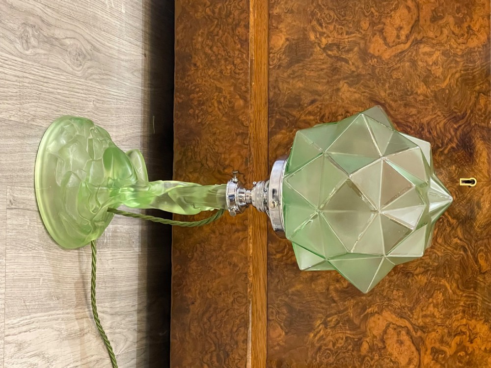 Art Deco Walthe and Sohne Table Lamp View IV