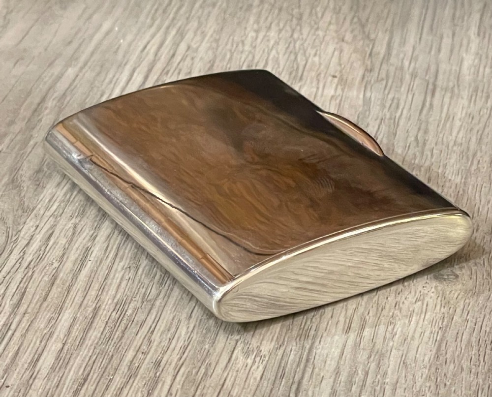 Stunning George V Silver Snuff Box by Asprey View V