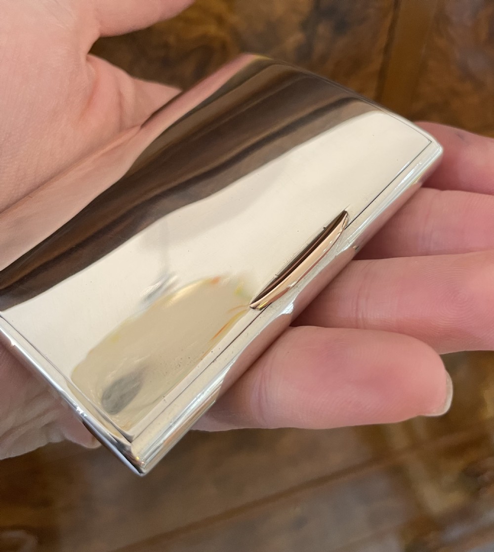 Stunning George V Silver Snuff Box by Asprey View IX