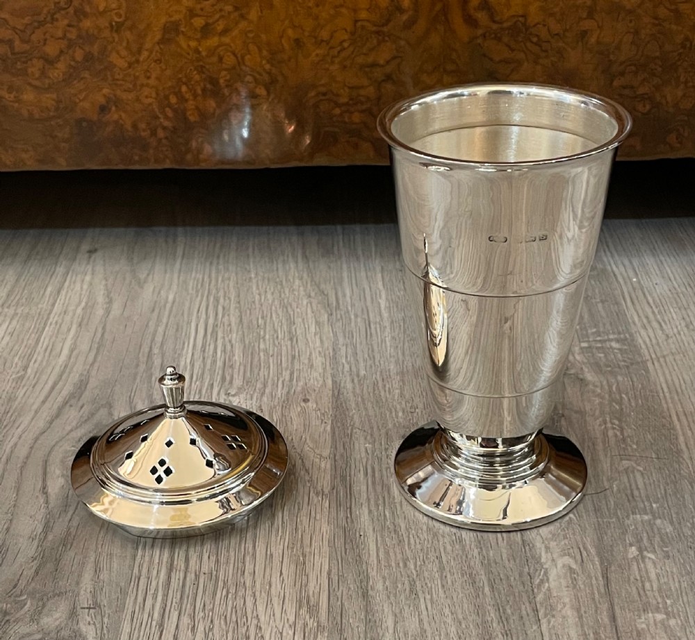Art Deco Silver Sugar Caster  View III