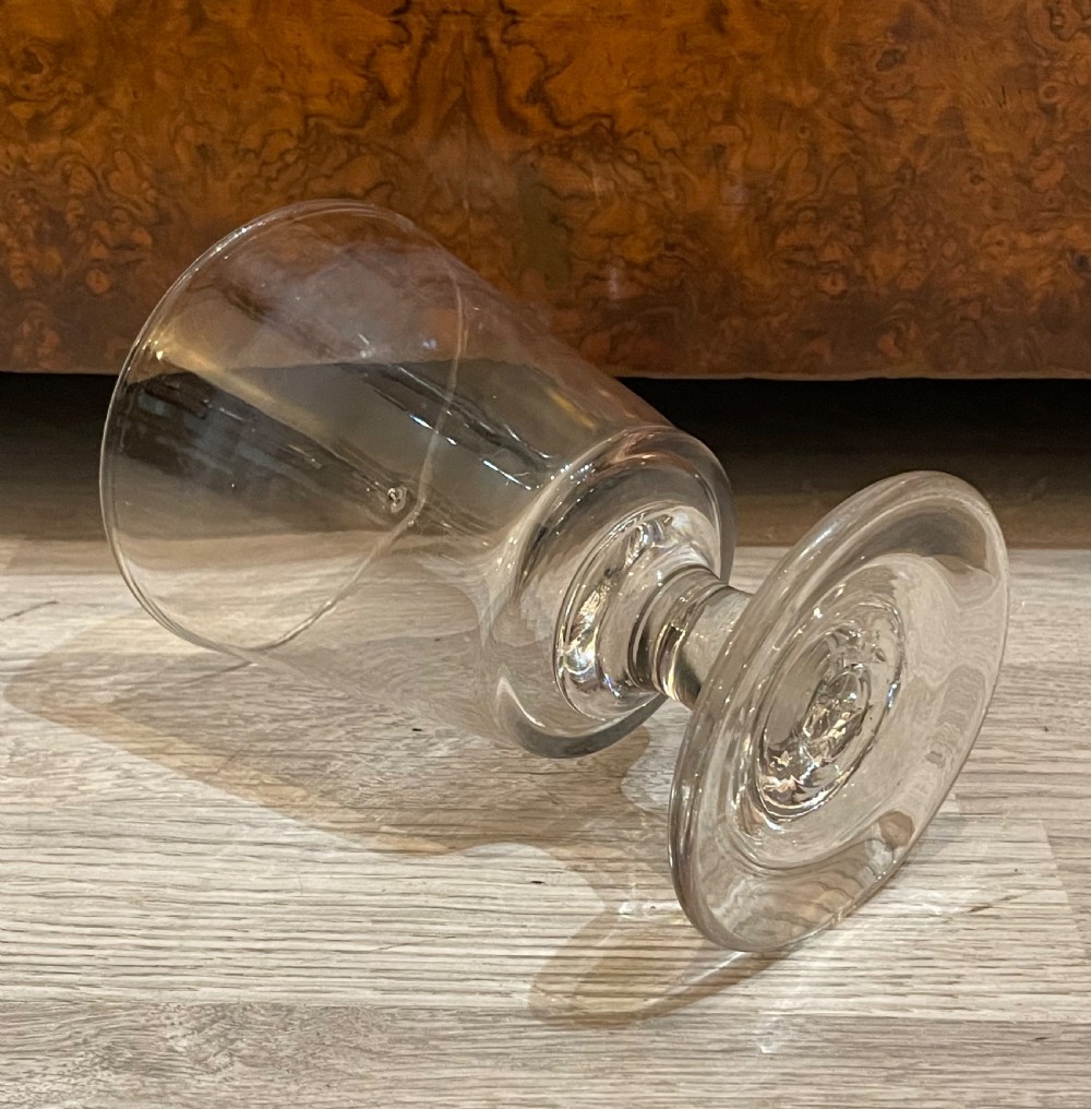 Large Georgian Glass Rummer View II