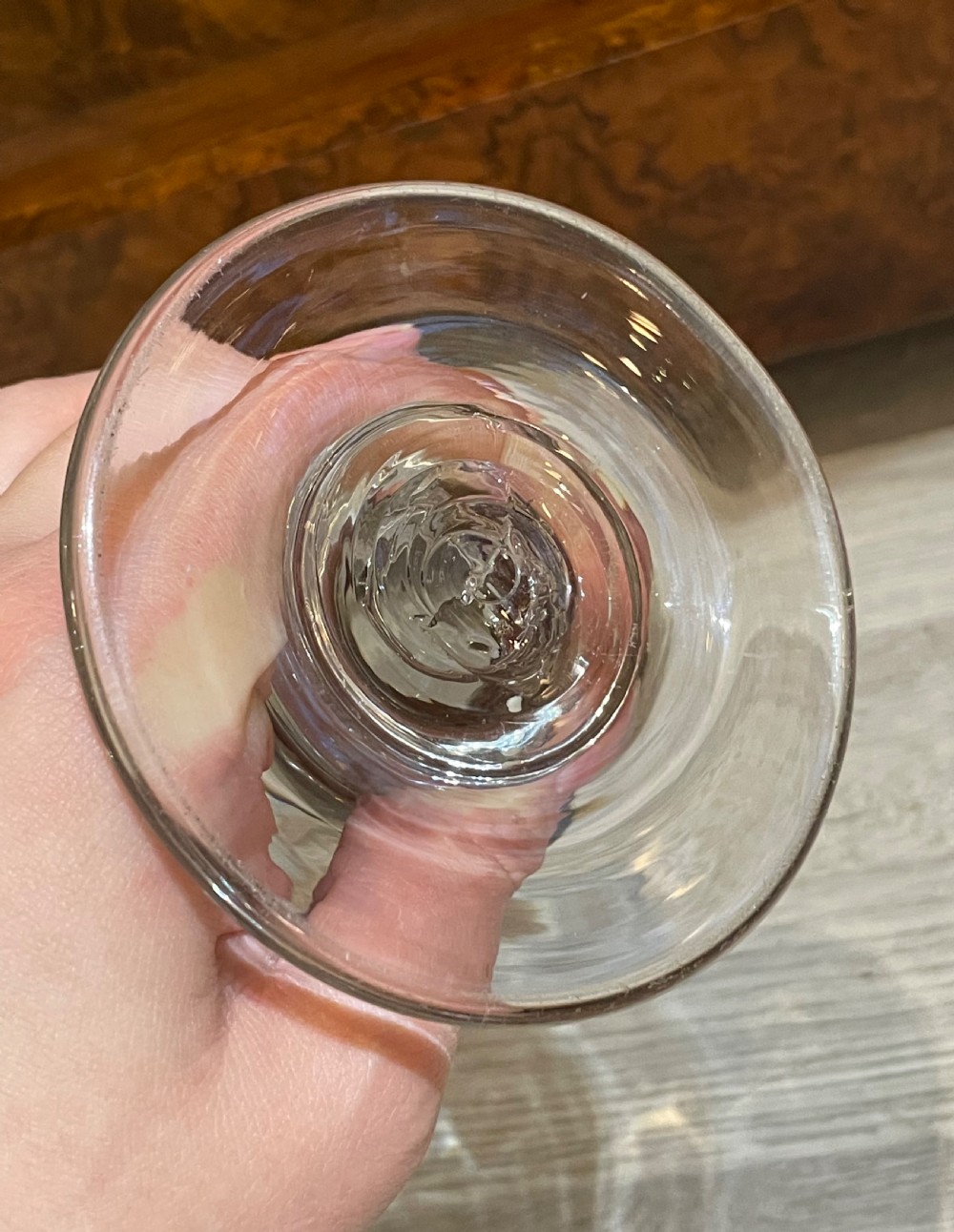 Large Georgian Glass Rummer View III