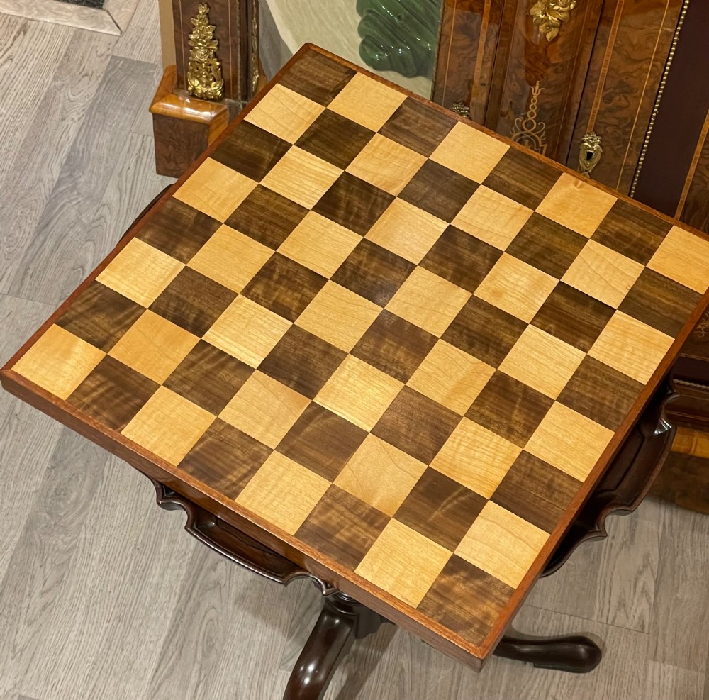 Edwardian Chess Board  View II