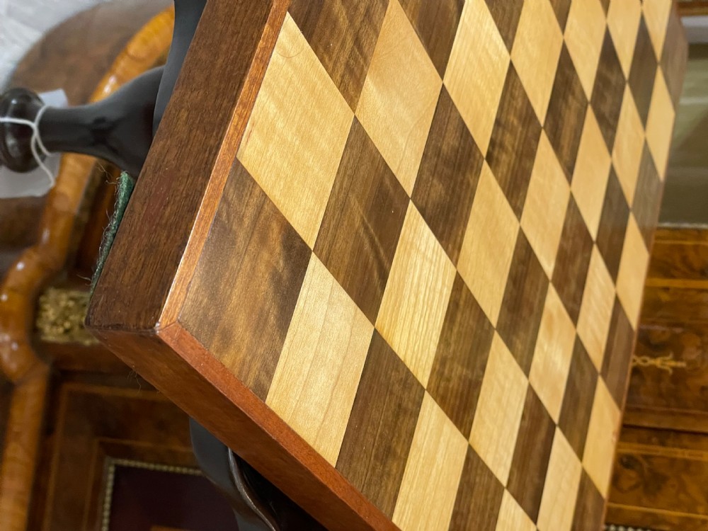 Edwardian Chess Board  View III