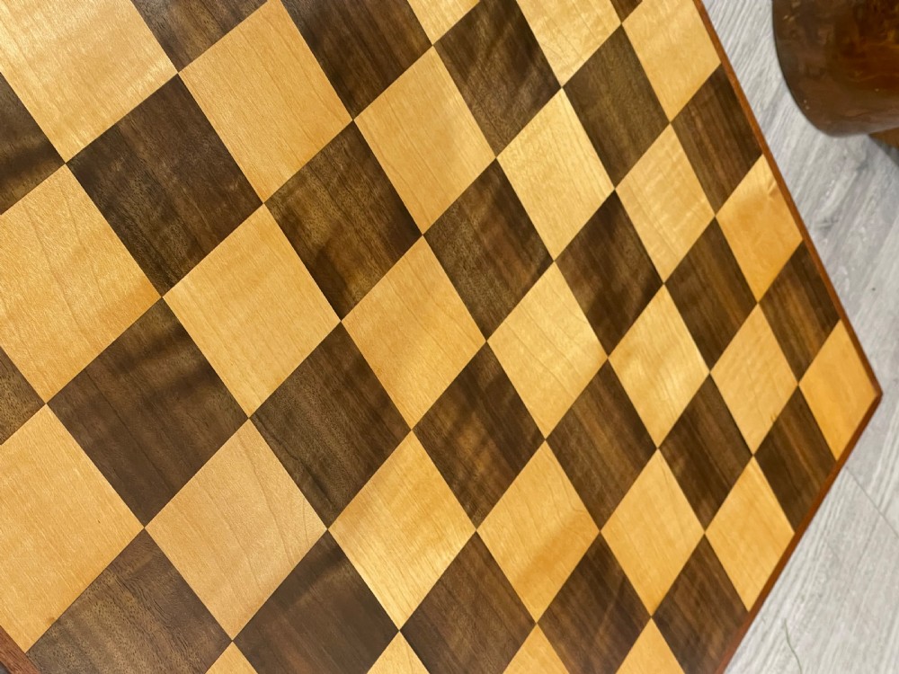 Edwardian Chess Board  View IV