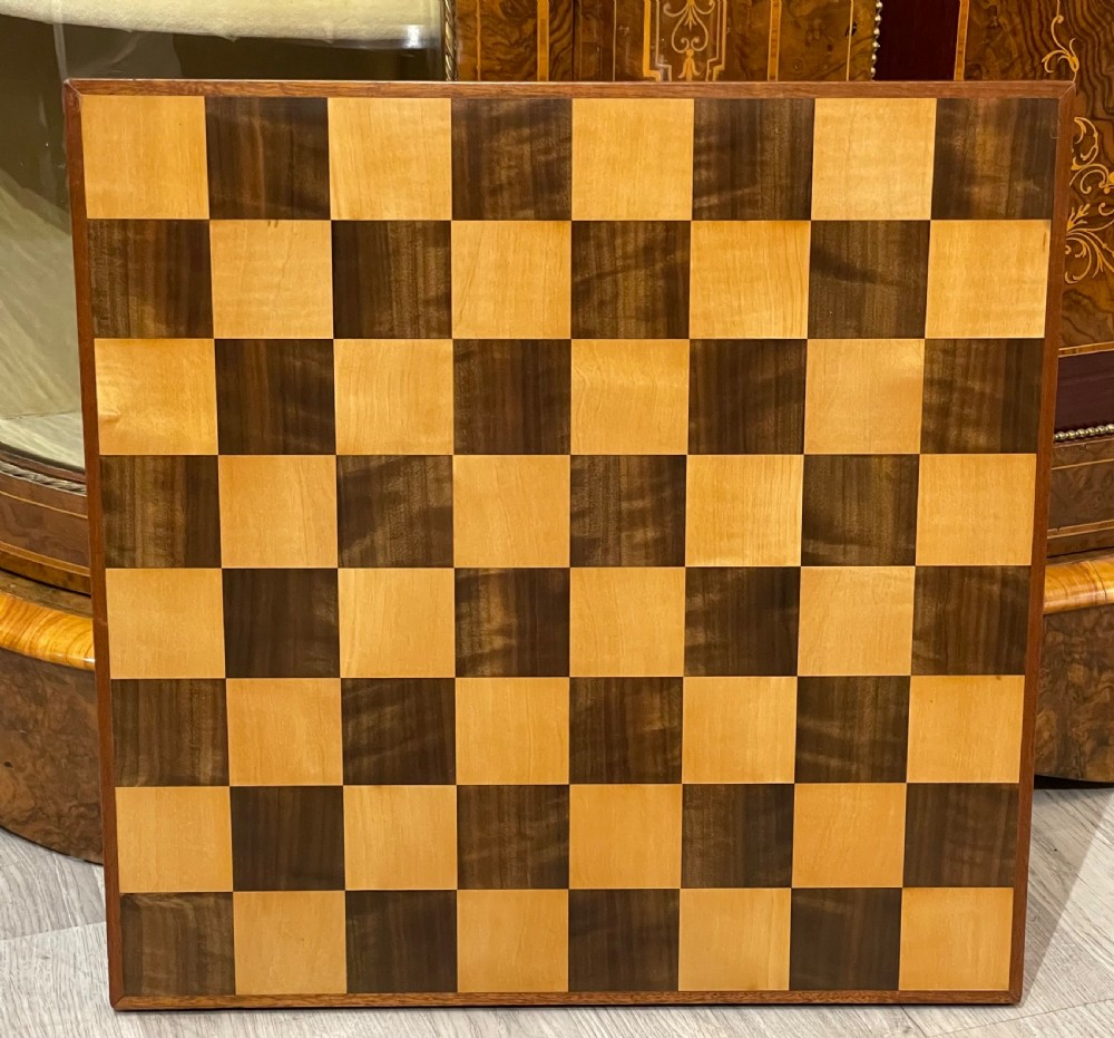 Edwardian Chess Board  View VI