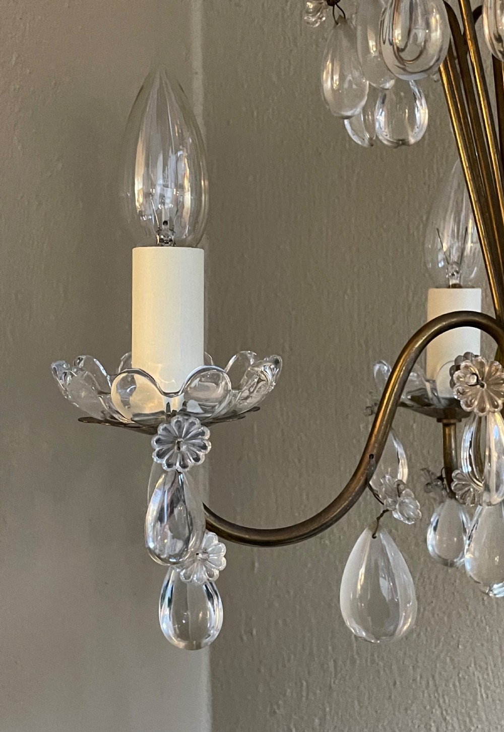Pretty French Four Light Chandelier View III