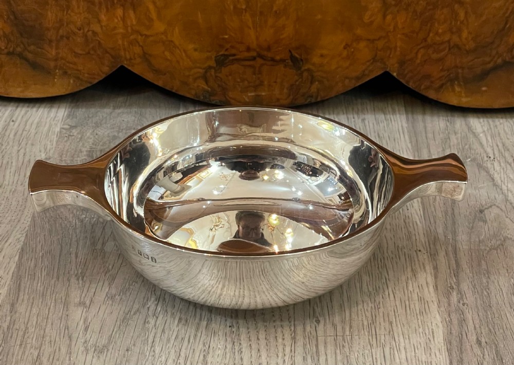 George V Solid Silver Quaich, 1916