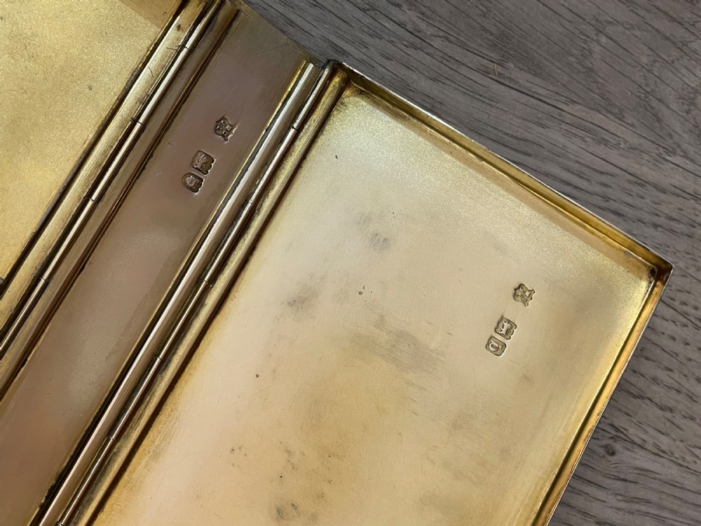 Victorian Solid Silver Sandwich Box, 1897 View VI