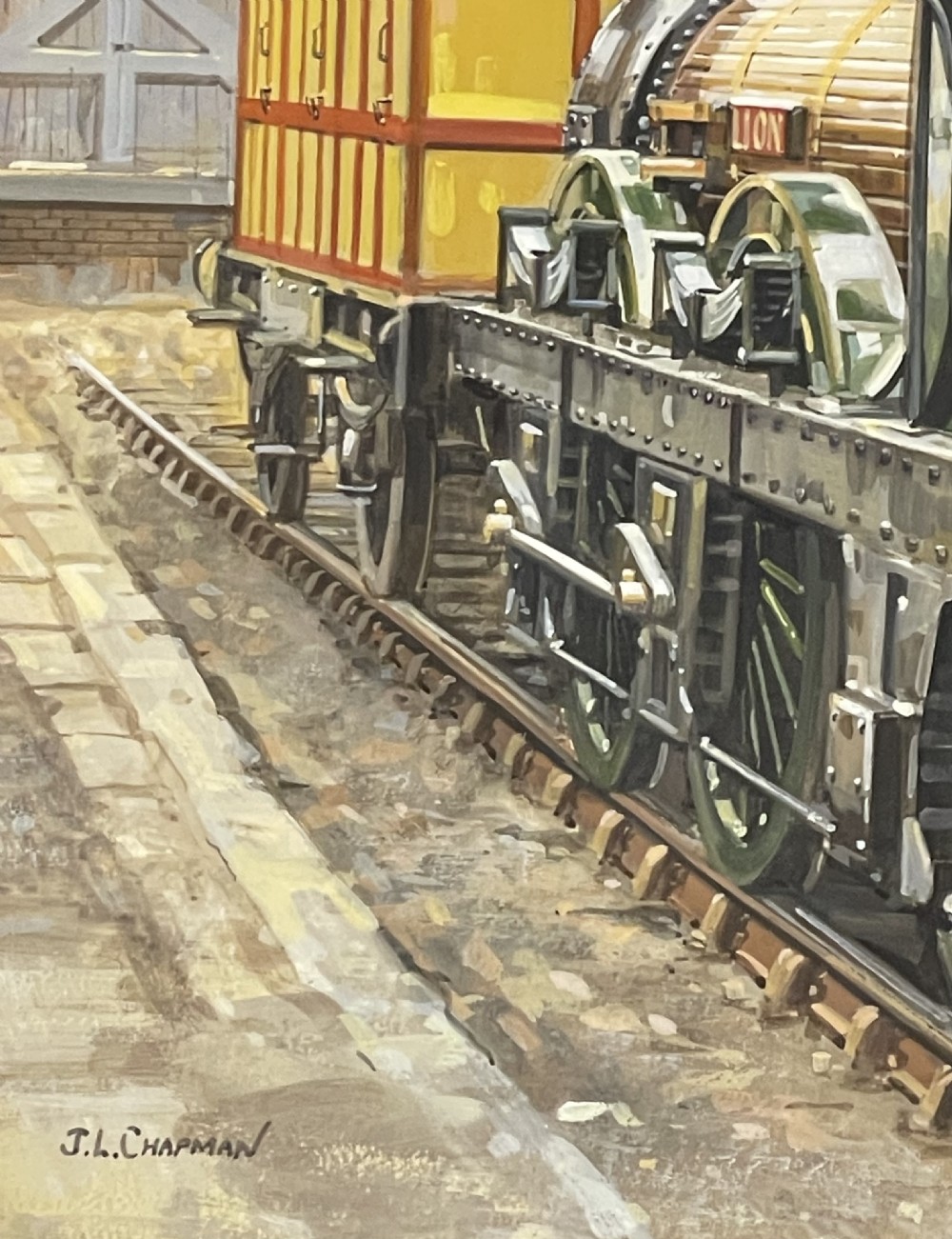 Railway Painting by John Chapman View II