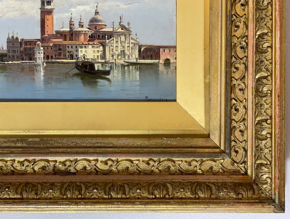 Venetian Oil Painting By Antonietta Brandeis View II